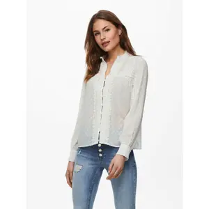 Damesblouse met lange mouwen Only onlbailey life lace image-4