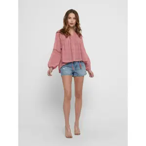 Damesblouse met lange mouwen Only onlnew elisa image-3