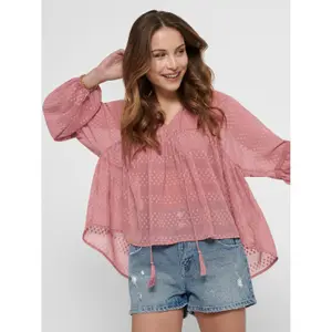 Damesblouse met lange mouwen Only onlnew elisa image-6