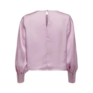 T-shirt för kvinnor Only onlruby life satin blouse bin image-4