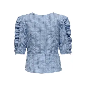 T-shirt för kvinnor Only onlkia life gath sleeve image-3