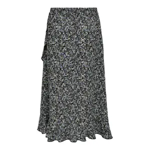 Long skirt woman Only onlcarly flounce image-1
