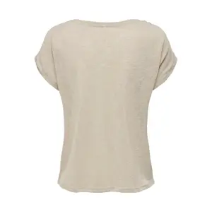 T-Shirt mit Rundhalsausschnitt und kurzen Ärmeln, Frau Only onllula image-2