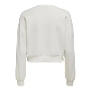 Sweatshirt med rund halsringning för kvinnor Only onlofelia life image-5