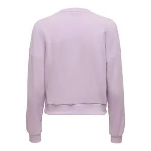 Sweatshirt med rund halsringning för kvinnor Only onlofelia life image-4
