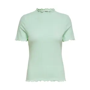 Frauen-T-Shirt Only manches courtes Emma col montant image-0