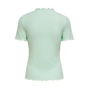 Frauen-T-Shirt Only manches courtes Emma col montant image-4