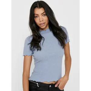 Women's T-shirt Only manches courtes Emma col montant image-3