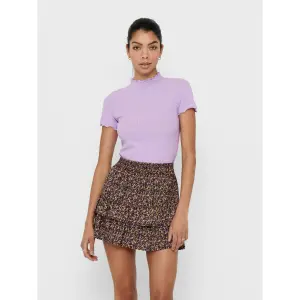 Damen-T-Shirt Only Kurzärmelig Emma Rollkragen image-1