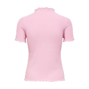 Frauen-T-Shirt Only manches courtes Emma col montant image-1