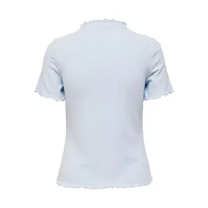 T-Shirt mit Stehkragen und kurzen Ärmeln, Damen Only onlemma image-2