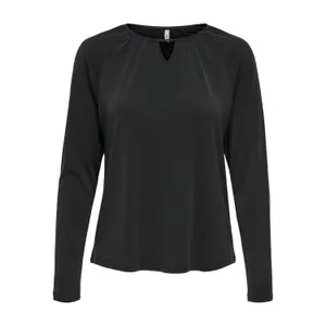 Långärmad T-shirt för kvinnor Only onlfree life plackets image-0
