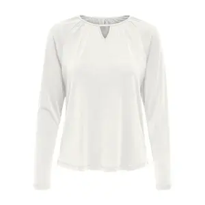 Långärmad T-shirt för kvinnor Only onlfree life plackets image-0
