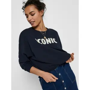 Sweatshirt med rund halsringning för kvinnor Only onledith image-4