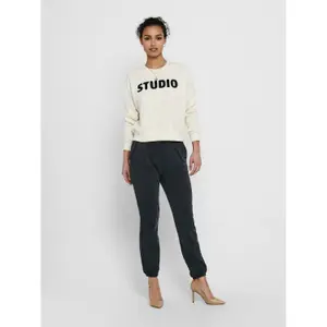 Sweatshirt med rund halsringning för kvinnor Only onledith image-2