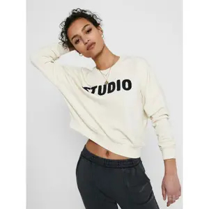 Sweatshirt med rund halsringning för kvinnor Only onledith image-3