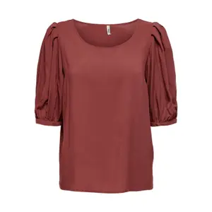 T-shirt för kvinnor Only onlkarma life 2/4 solid wovens image-0