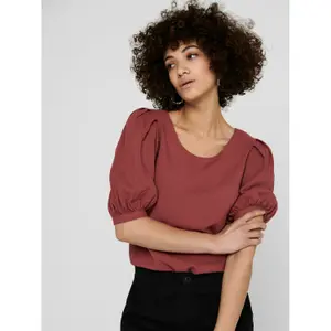 T-shirt för kvinnor Only onlkarma life 2/4 solid wovens image-3
