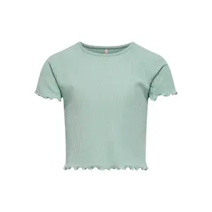 T-shirt round neck short sleeves girl Only kids kognella image-0