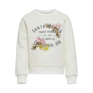 Sweatshirt round neck girl Only kids konmille image-0