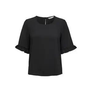 T-shirt för kvinnor Only onlnova life frill solid wovens image-0
