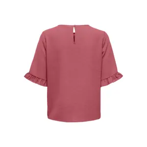 T-shirt för kvinnor Only onlnova lux frill solid wovens image-1