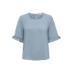 T-shirt för kvinnor Only onlnova life frill solid wovens image-0