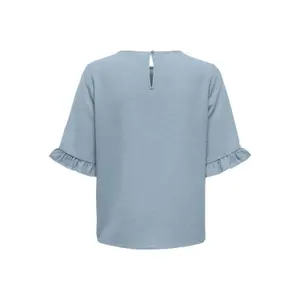 T-shirt för kvinnor Only onlnova life frill solid wovens image-1