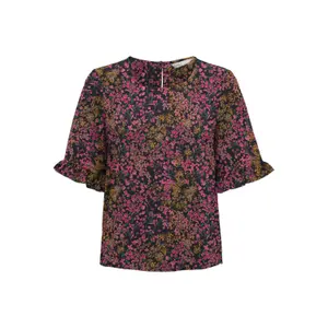 T-shirt för kvinnor Only onlnova life frill aop wovens image-0