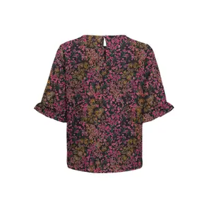 T-shirt för kvinnor Only onlnova life frill aop wovens image-1
