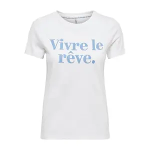 T-shirt för kvinnor Only onlminna life reg image-0