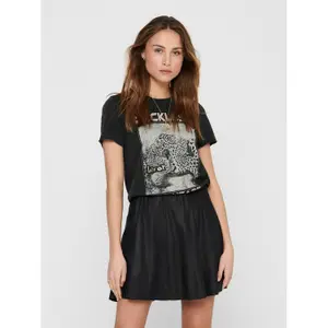 T-shirt för kvinnor Only onllucy life tiger image-1