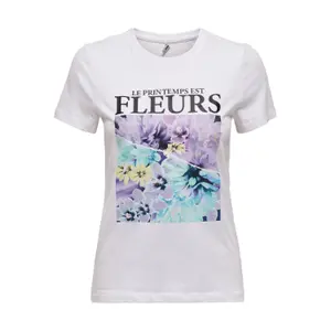 T-shirt för kvinnor Only onlpenelope life reg image-0