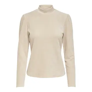 Långärmad T-shirt för kvinnor Only onlfenja life turtlenecks image-0