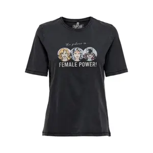 T-shirt för kvinnor Only onljustice league image-0