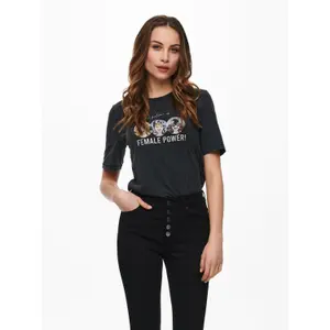T-shirt för kvinnor Only onljustice league image-1
