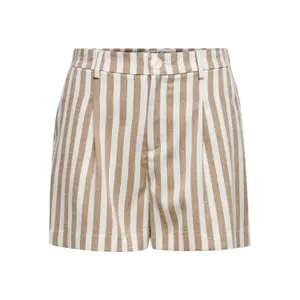 Shorts för kvinnor Only onlevette stripe image-0