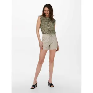 T-shirt för kvinnor Only onlmarguerite capsleeve wovens image-2