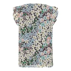 T-shirt för kvinnor Only onlpine capsleeve wovens image-4
