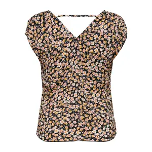 T-shirt mulher Only onlfuchsia plisse wovens image-1