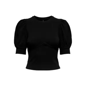 T-shirt för kvinnor Only onlnessa life rib mixs image-0