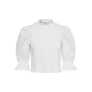 T-shirt för kvinnor Only onllufia life 2/4 mix puffs image-0