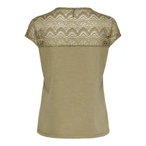 T-shirt för kvinnor Only onlelvira mix laces image-1