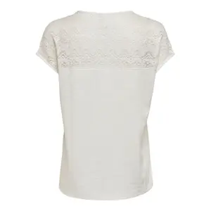 T-shirt för kvinnor Only onlelvira mix laces image-1