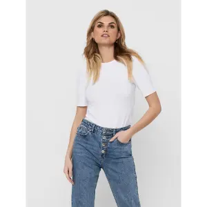 Frauen-T-Shirt Only Live love life manches 2/4 image-1
