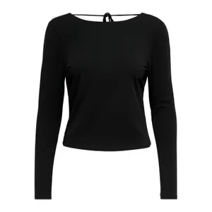 Women's long sleeve T-shirt Only onlniff life open backs image-0