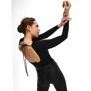 Women's long sleeve T-shirt Only onlniff life open backs image-6