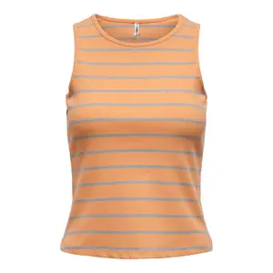 Women's sleeveless T-shirt Only onlnuvella life image-0