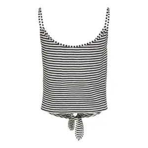 Women's sleeveless T-shirt Only onlgloria life knot buttons image-4