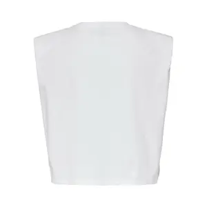 Women's sleeveless T-shirt Only onljen life houlderpads image-5